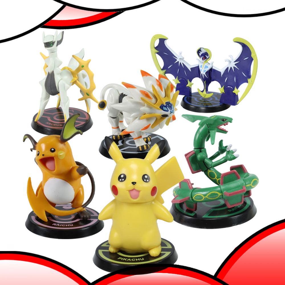 Pokemon Figuras Coleccionables Pikachu Y Legendarios