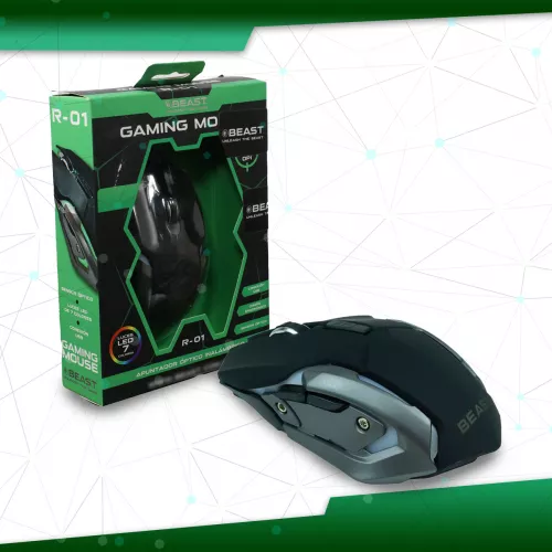 Mouse Pro Gamer Inalambrico Rgb Luz Led Original Premium