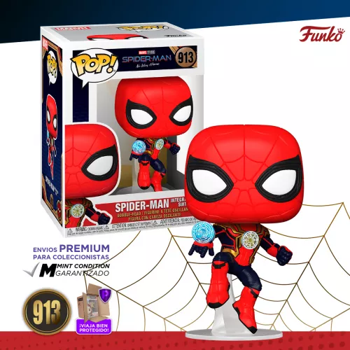 Funko Pop Marvel: No Way Home - Spider-Man Integrated Suit #913