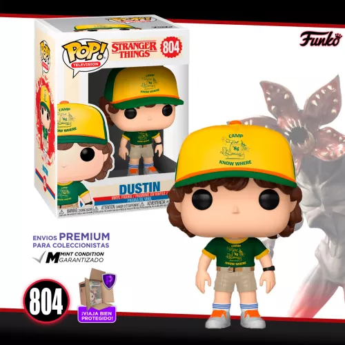 Funko Pop Television: Stranger Things - Dustin (At Camp) #804