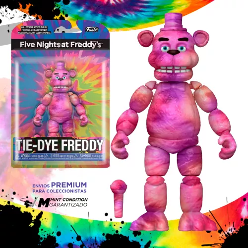 Funko Figura de Accion: Five Nights at Freddys TieDye- Freddy