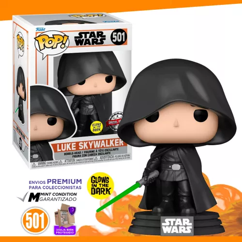 Funko Pop Star Wars: Luke Skywalker Glow Special Edition #501