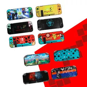 Protector Nintendo Switch Y Lite Acrilico Diseño Case Rigido