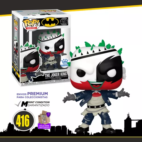 Funko Pop Heroes: DC Batman Day - Rey Joker #416