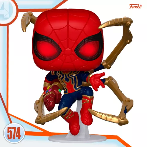 Funko Pop Marvel Iron Spider Guantelete #574 Avengers Endgame