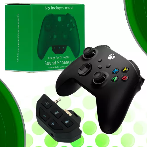 Adaptador De Audifonos Para Xbox Controlador Audio Gamer - Control