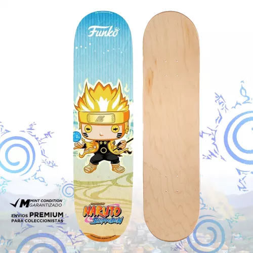 Funko  Skateboard Deck Patineta - Naruto Uzumaki