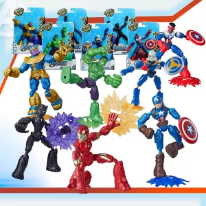 Figura Marvel Avengers Elastica Articulacion Flexible Hasbro