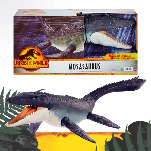 Jurassic World Dominion Ocean Protector Mosasaurus with DNA Tag