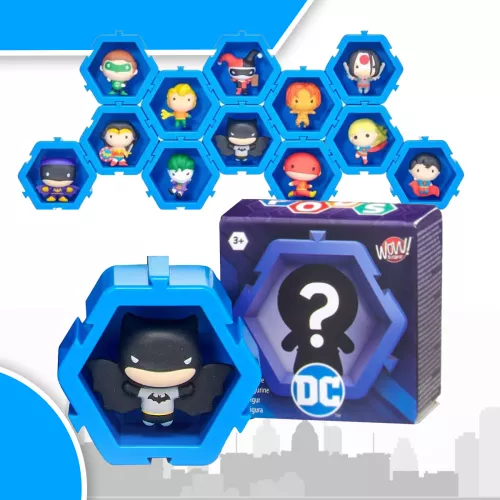 Wow Nano Pods- DC Super Heroes y Super Villiano Mystery