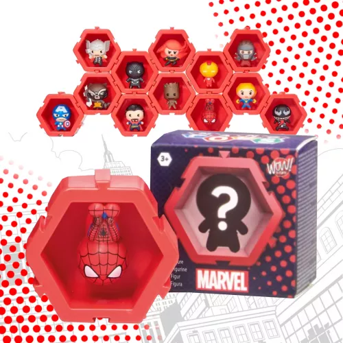 Wow Nano Pods- Marvel Avengers Superheroes and Villains