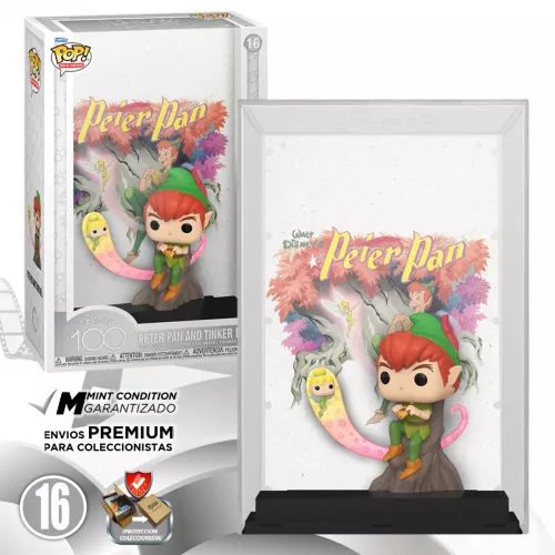 Funko Pop Posters Peter Pan y Tinkerbell #16 Disney 100
