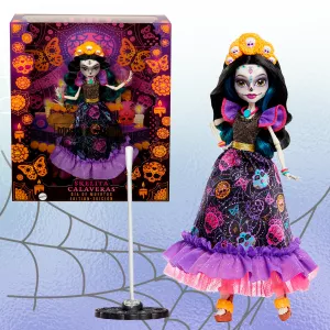 Mattel - Monster High - Muñeca Holiday Dia de Muertos Skelita