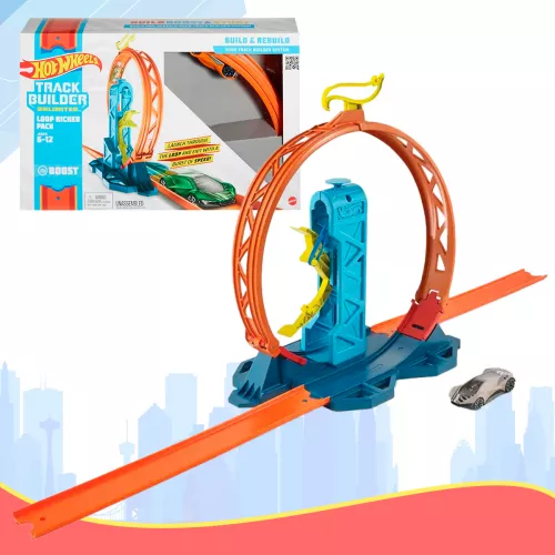 Mattel - Hot Wheels City 50 Nuevo Mega Garaje