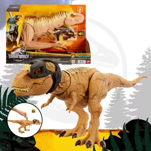 Mattel - Jurassic World Caza y Chomp Tiranosaurio Rex