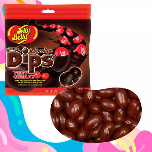 Jelly Belly Dips Chocolate Cereza 2.8 OZ