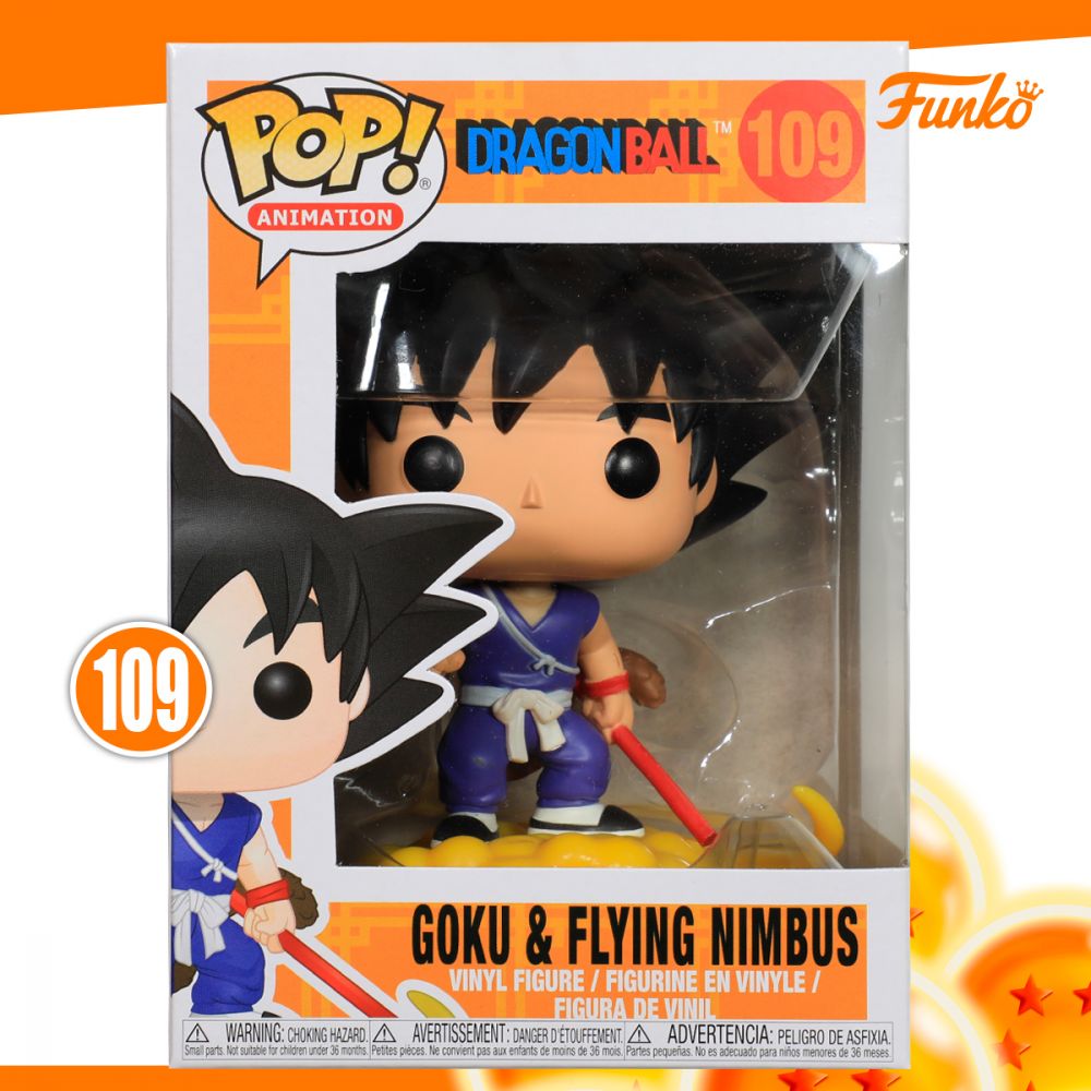 Funko Pop Animation: Dragon Ball - Goku & Nimbus #109 | Funko Pop | Cracken  Shop