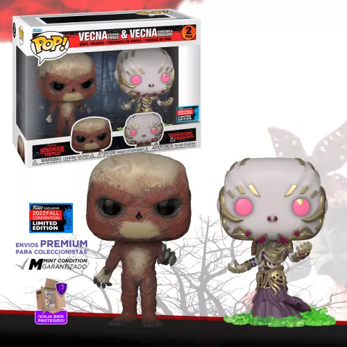 Funko Pop Stranger Things Vecna Y Dungeons And Dragons #2 Pack