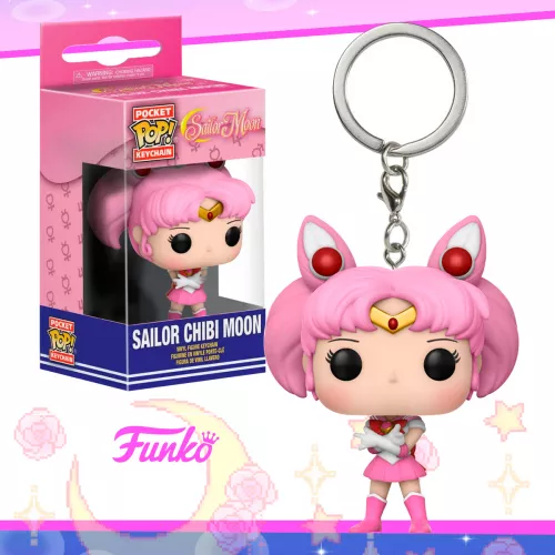 Funko Pop Keychain: Sailor Moon - Sailor Chibi Moon Llavero