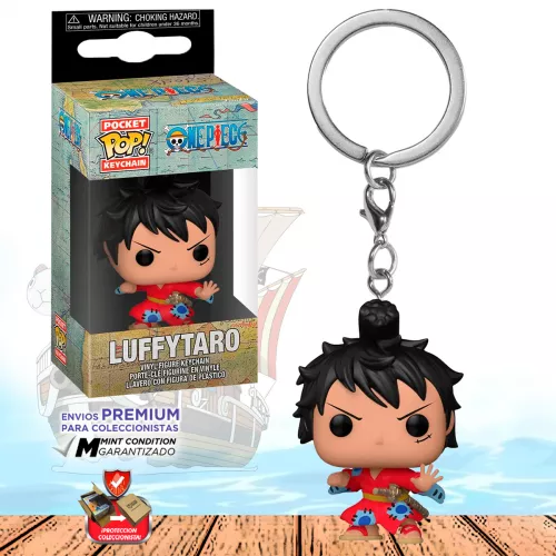 Funko Pop Keychain: One Piece - Luffy con Kimono Llavero