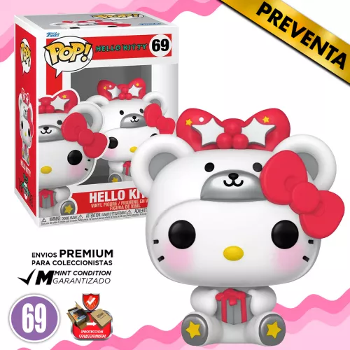 PREVENTA: Funko Pop Animation Sanrio Hello Kitty - Hello Kitty Polar Bear Metalico #69