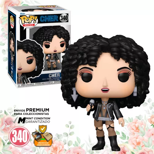 Funko Pop Rocks: Cher - If I Could Turn Back Time #340
