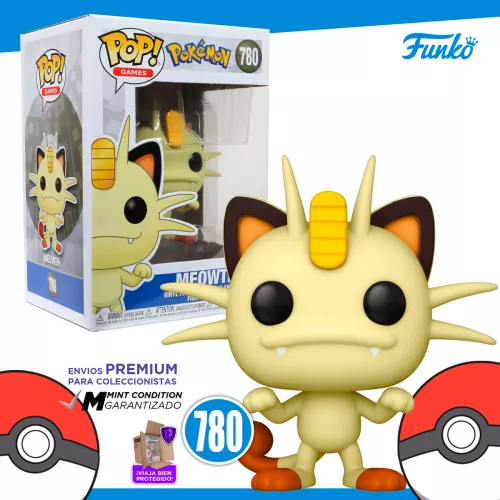 Funko Pop Games: Pokemon - Meowth #780