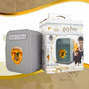 Bocina Cubo Gris Harry Potter Hogwarts Edicion Especial Bluetooth