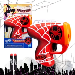 Spider-Man Miles Morales 2099 Nerf MicroShots Dart Blaster