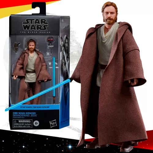Figura Jedi Errante de Star Wars Black Series Obi-Wan Kenobi
