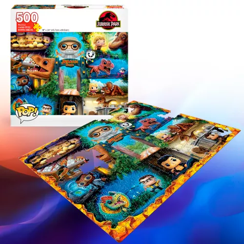 Funko Games Pop Puzzle: Jurassic Park 500 Piezas Rompecabezas