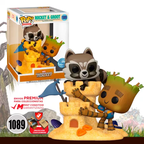 Funko Pop Moment Rocket & Groot #1089 Guardians Of The Galaxy