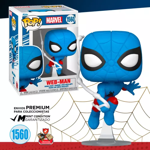 Funko Pop Marvel: Spider Man - Web Man Exclusivo #1560