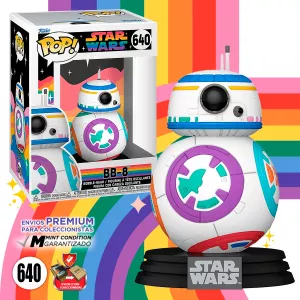 Funko Pop Animation Star Wars Pride 2023 BB-8 #640 Disney