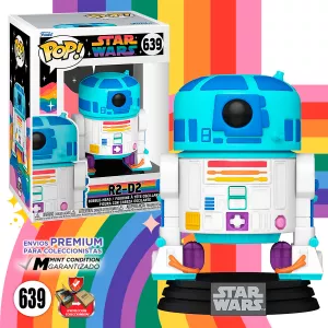 Funko Pop Animation Star Wars: Pride 2023 R2-D2 #639 Disney
