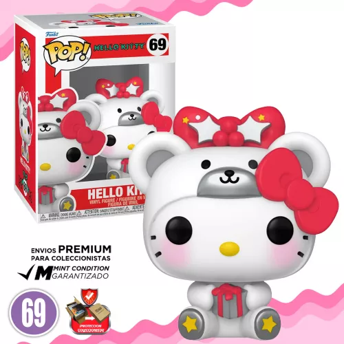 Funko Pop Hello Kitty Oso Polar #69  Metalico Sanrio Hello Kitty