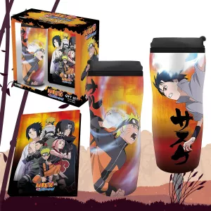 Aby Style Set De Vaso y Libreta Naruto Shippuden