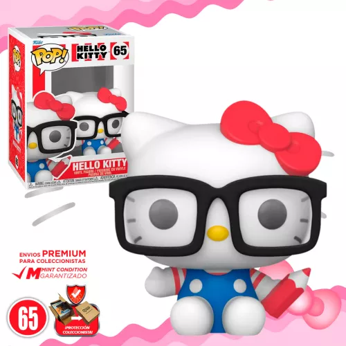 Funko Pop Sanrio: Hello Kitty - Hello Kitty Nerd #65