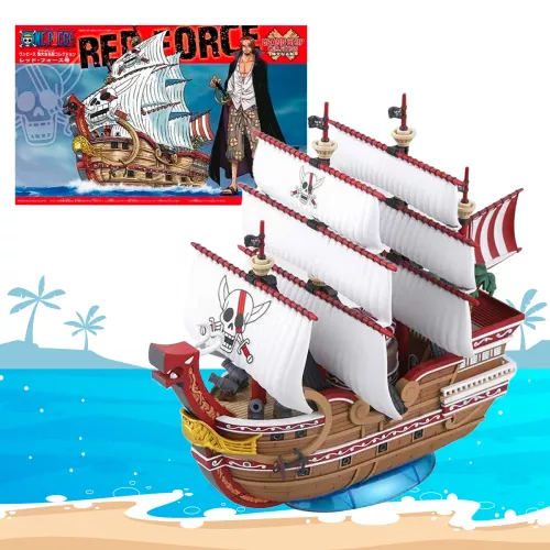Bandai Figura Armable One Piece Barco Red Force