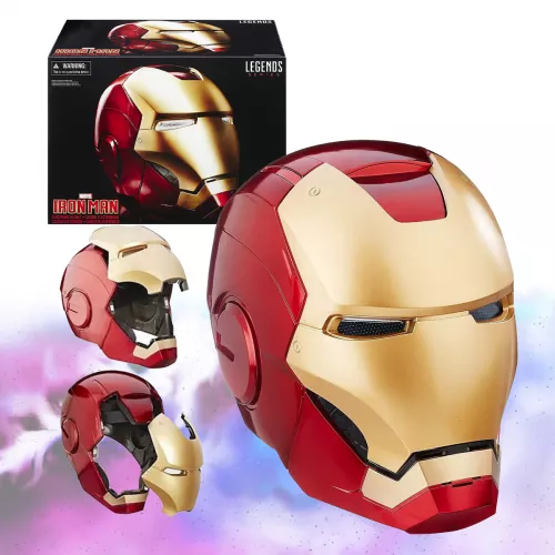 Hasbro Marvel Legends Iron Man Casco Electronico Replica