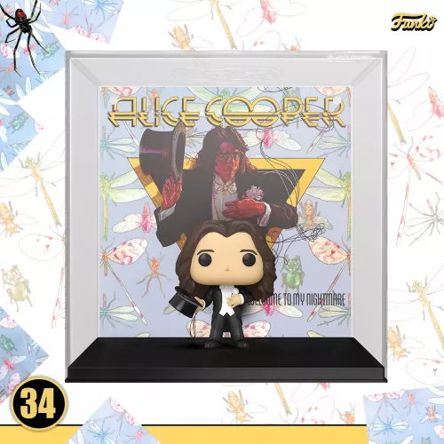 Funko Pop Albums Alice Cooper #34 Welcome to My Nightmare