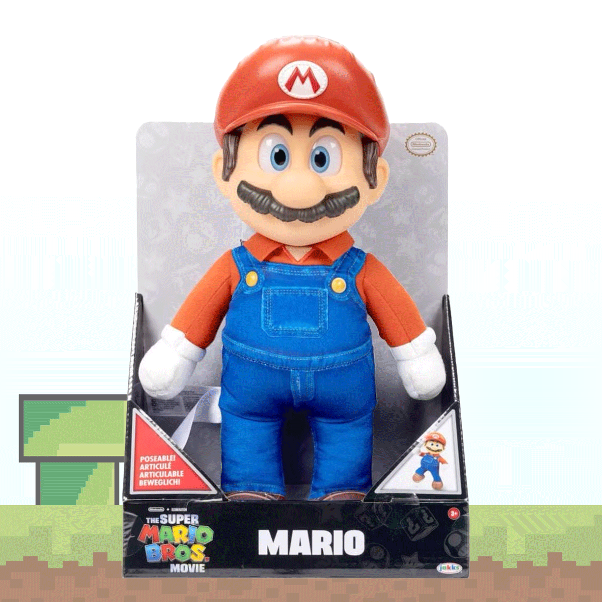 Mario - Super Mario Petite Peluche par JAKKS